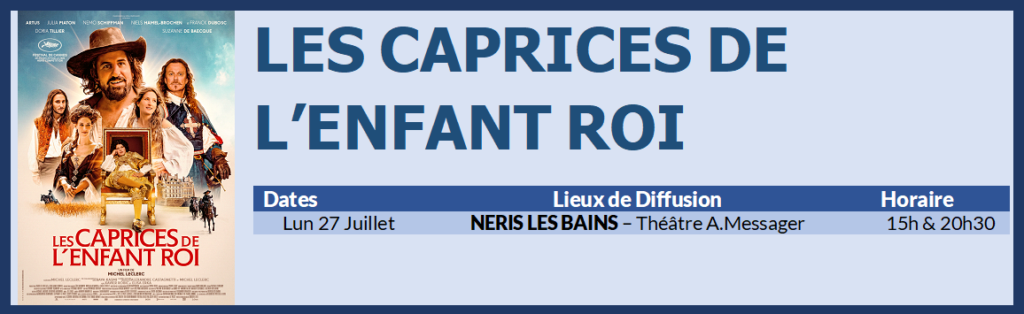 Caprices Enfant Roi Récap