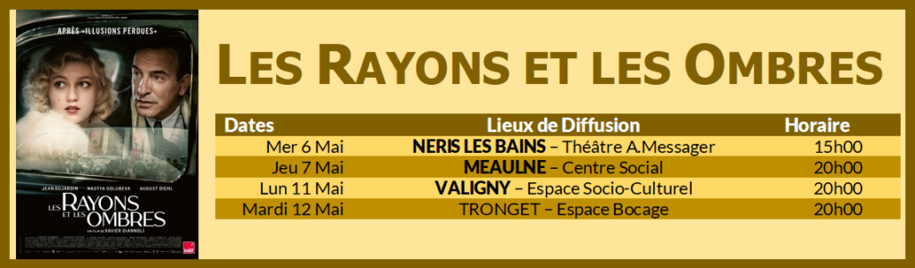 Rayons&Ombres Récap