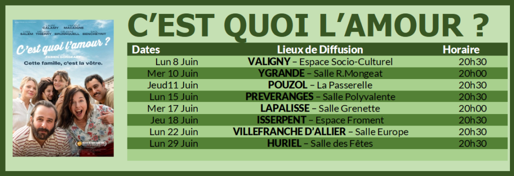 C'est Quoi l'Amour Récap