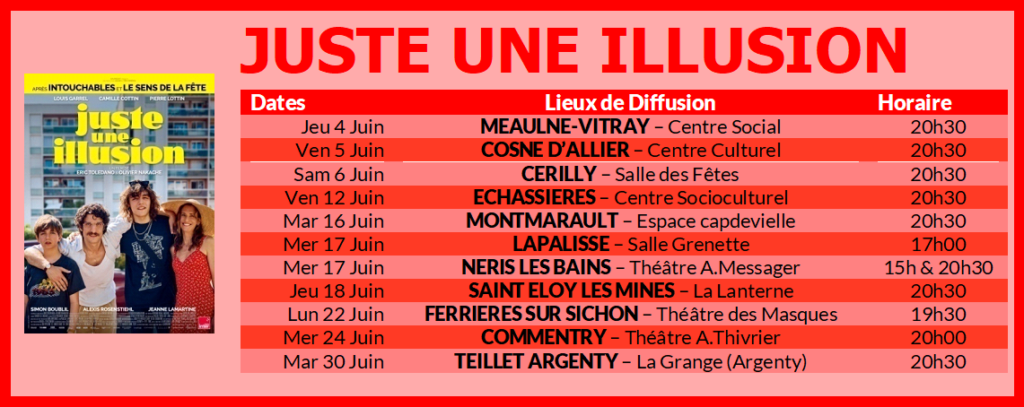 Juste une Illusion Récap(1)