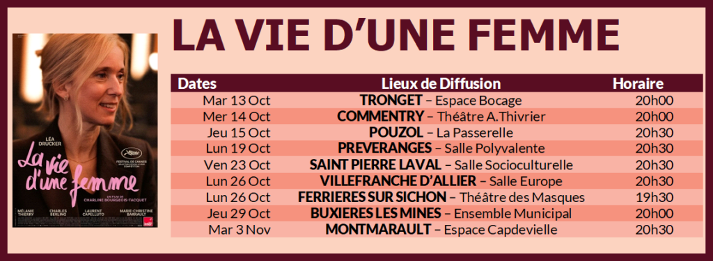 La Vie d'une Femme Récap