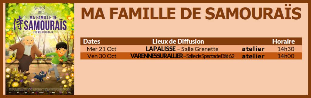 Ma Famille Samouraïs Récap